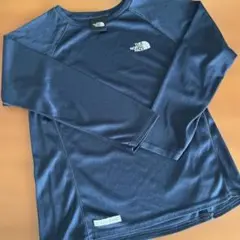 THE NORTH FACE 長袖Tメッシュシャツ 150 ネイビー