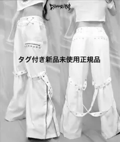 DimMoire ディムモアール スタッズ ボンテージ パンツ Black - メルカリ