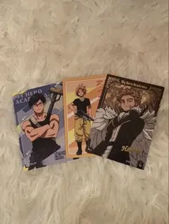 ヒロアカ pictas ピクタスPT ホークス　3枚セット