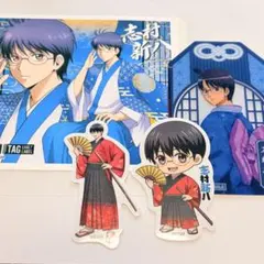 銀魂 志村新八 吉原大炎上 ステッカー まとめ売り ラベル缶