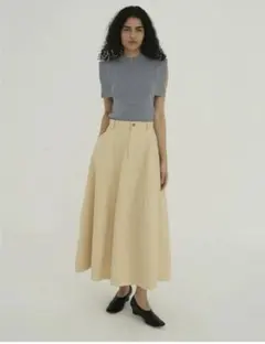 clane COCOON LINE VOLUME SKIRT