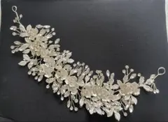 ヘッドドレス　ウェディング　ヘアアクセサリー