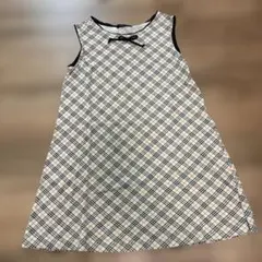 BURBERRY チェック柄 ノースリーブワンピース 4Y Burberry 4Y ノースリーブワンピース チェック柄 - メルカリ