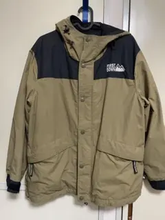 FIRST DOWN マウンテンパーカー カーキ/ブラック