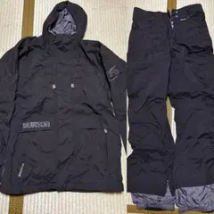 BURTON スノーボードウェア上下セット ブラック