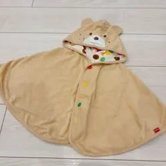 MIKIHOUSE ミキハウス ベビー ポンチョ　フリーサイズ　70 80 90