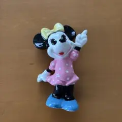 ミニー　ディズニー　陶器製　置物　レトロ