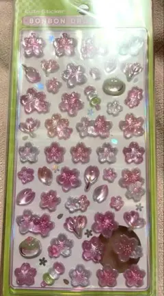 ボンボンドロップシール クーリア 和柄　桜　正規品