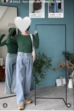 zena デニム ルーズ前タッグ