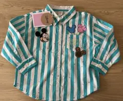 Disney ミッキーマウス 長袖シャツ 110cm
