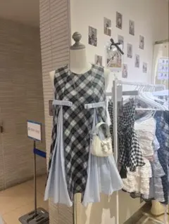 frunco serect by erinko チェック ワンピース 韓国