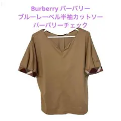 Burberry ブルーレーベル半袖トップス チェック柄Mサイズ　ノバチェックのサムネイル
