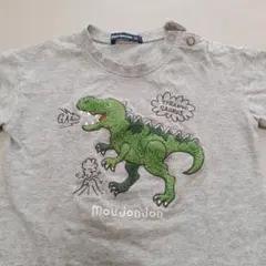 Moujonjon 恐竜プリント Tシャツ 90サイズ