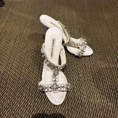 新品未使用 Manolo Blahnik PREPONA サンダル 37 - メルカリ