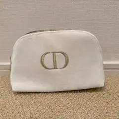 【Dior】ロゴ刺繍 ポーチ