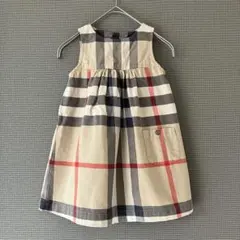 バーバリー　ワンピース　メガチェック　3Y 98㎝