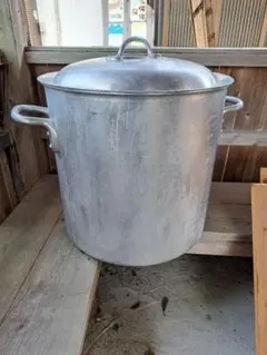 DON アルミ厚板寸胴鍋 45cm 70L 業務用 アカオアルミ製70リットル