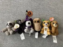 小さなぬいぐるみ6体