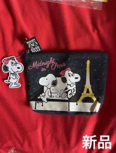 ☆新品☆ スヌーピー ポーチ デニム風