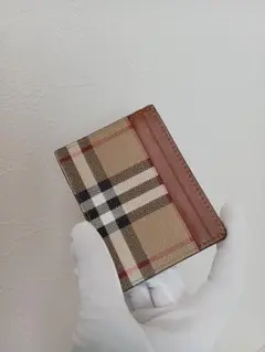 未使用　BURBERRYカードケース　バーバリーカード入れ