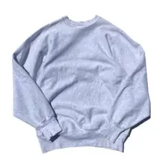 00s USA製 LIFEWEAR 無地 クルーネック スウェット グレー L