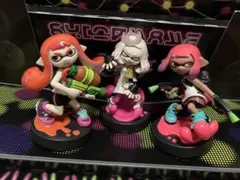 スプラトゥーン2 アミーボ ガール ネオンピンク ヒメamiibo - メルカリ