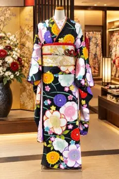 成人式振袖フルセット 小物一式付き 西陣織正絹 一蔵の着物 - メルカリ