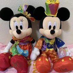 ミッキー・ミニー 40周年記念ぬいぐるみ