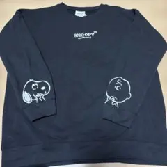 最終お値下げ 新品 スヌーピー スウェット トレーナー Lサイズ 裏起毛
