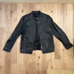 URBAN RESEARCH ライダースジャケット　ブラックレザーのサムネイル