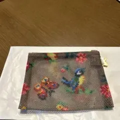 【FEILER】フェイラー　ハイジ メッシュポーチ S ベージュ