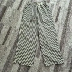 ストライプ イージーパンツ Mサイズ