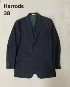 Harrods テーラードジャケット ネイビー 38のサムネイル