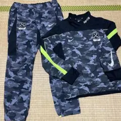 NIKE NFTB 迷彩柄　サッカーウィンドブレーカー上下　厚手　廃盤