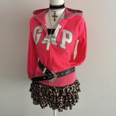 GAP ギャップ ロゴ パーカー y2k 平成 ギャル グランジ マクブリング