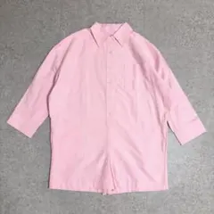 searoomlynn OXFORDシャツロンパース　ピンク　美品　Sのサムネイル