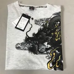 大きいサイズ 雲龍 龍 和柄 Tシャツ