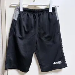 LOGOS キッズ　ハーフパンツ　140 黒xグレー