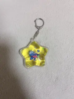 パペットスンスン　ぷかぷかキーホルダー　リンゴ　星型