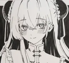 手描きイラスト アナログイラスト