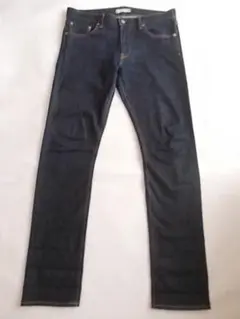 UNIQLO スリムフィットジーンズ／セルビッジ 32 赤耳 デニム
