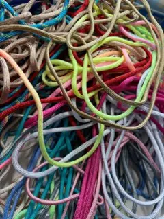 特売アウトレット★端切れ・パラコード・即決OK・限定・カラーランダム×16本