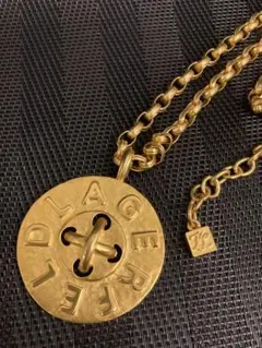 a*e様 TH カールラガーフェルド LAGERFELD ボタン ネックレス