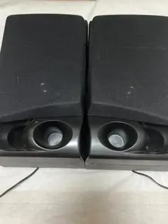 【訳あり】木製 スピーカー 左右ペア 卓上・コンポ用（約18×12×30cm）のサムネイル