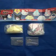 サンリオ　おめんコレクション　 ポムポムプリン　マイメロディ