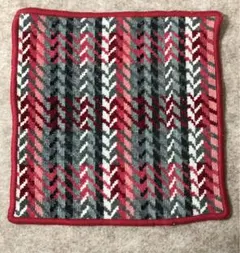 【3005】FEILER/フェイラータオルハンカチ ストライプ レッド