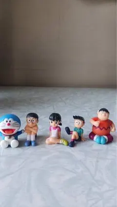 ナンバーボルトマスコット ドラえもん キャラクター カスタム5個セット 