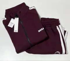 外見至上主義 韓国　ポップアップ ジャージ　セットアップ　バーガンディ　Mサイズ