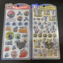 PUPPET SUNSUN うるちゅるポップシール 2枚セット