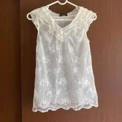 COMME CA ISMレース短めチュニック